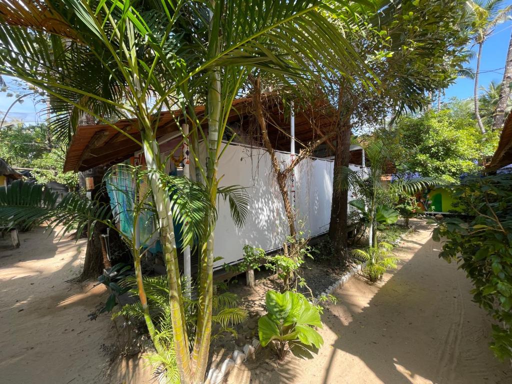 Zahrada ubytování Art Resort Goa