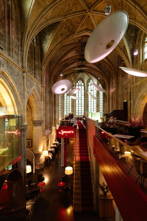 Гостиная зона в Kruisherenhotel Maastricht - Oostwegel Collection, member of Design Hotels