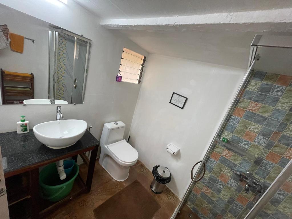 Koupelna v ubytování Art Resort Goa