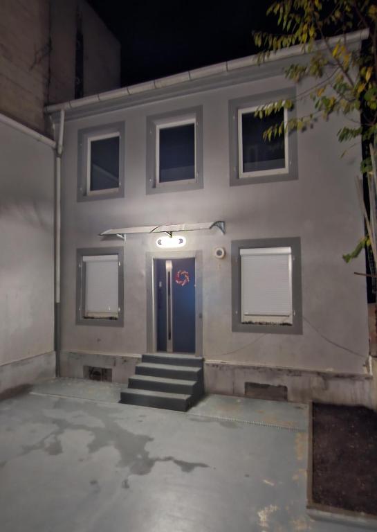 Entire house with arcade machine in a private backyard, 3 bedrooms, 1 bathroom, 1 leaving room with convertible sofa and open kitchen – photo 48