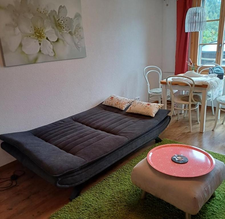 Prostor za sedenje u objektu Chalet Mönchsblick