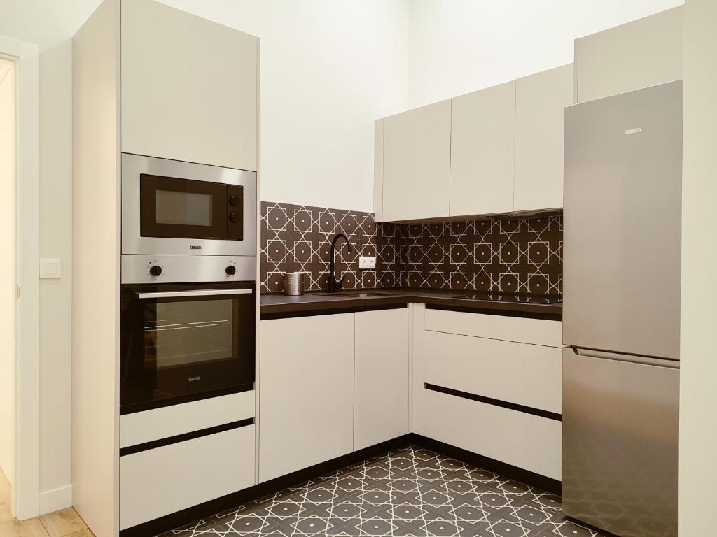A kitchen or kitchenette at Ribera de Cordoba