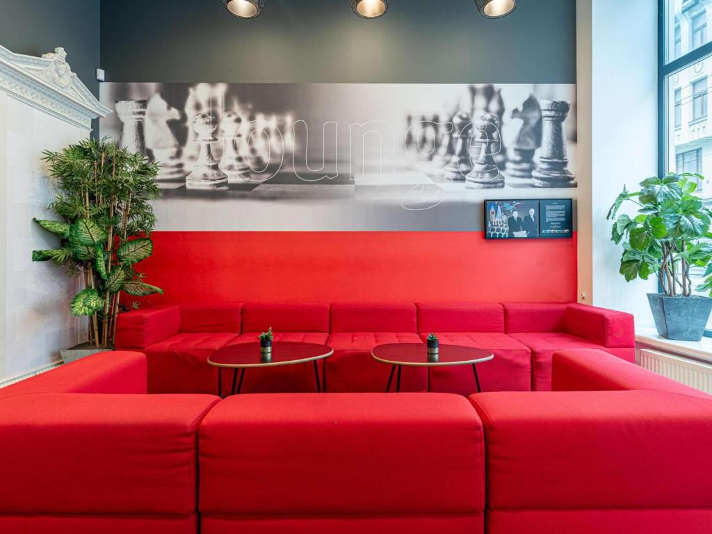 Posezení v ubytování Ibis Riga Centre