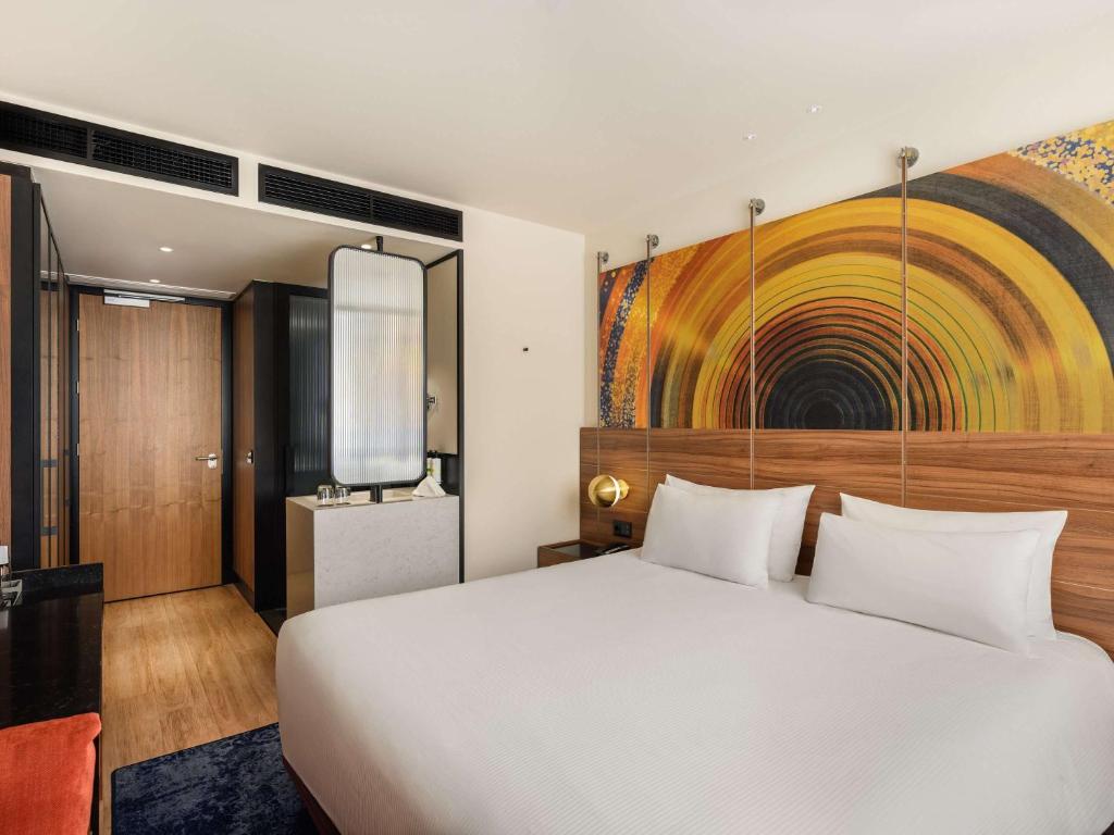Posteľ alebo postele v izbe v ubytovaní Pullman Budapest