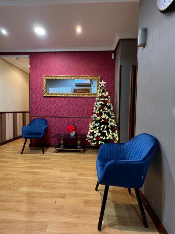 Posezení v ubytování Hostal New Dream Madrid