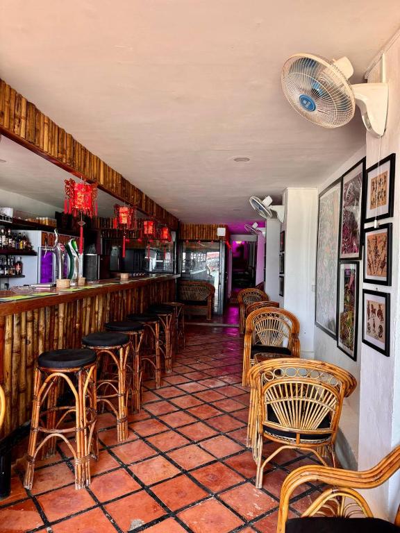 Lounge nebo bar v ubytování Babybong Koh Rong