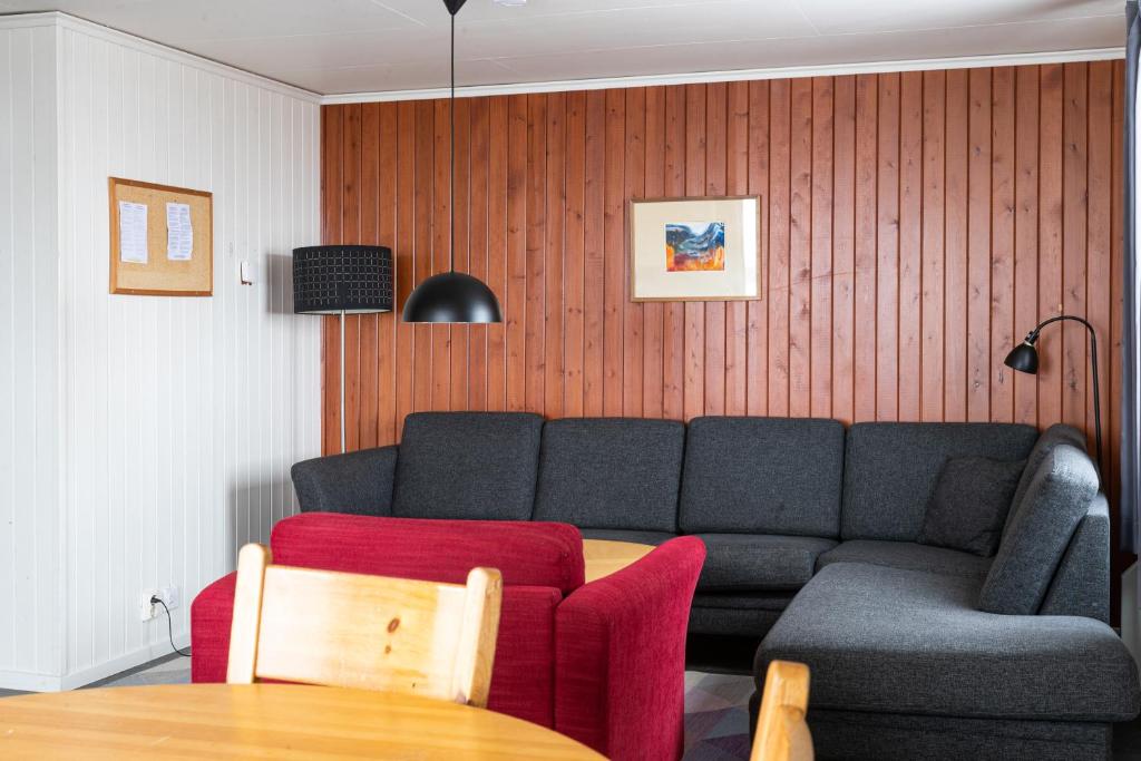 Posezení v ubytování STF Abisko Turiststation
