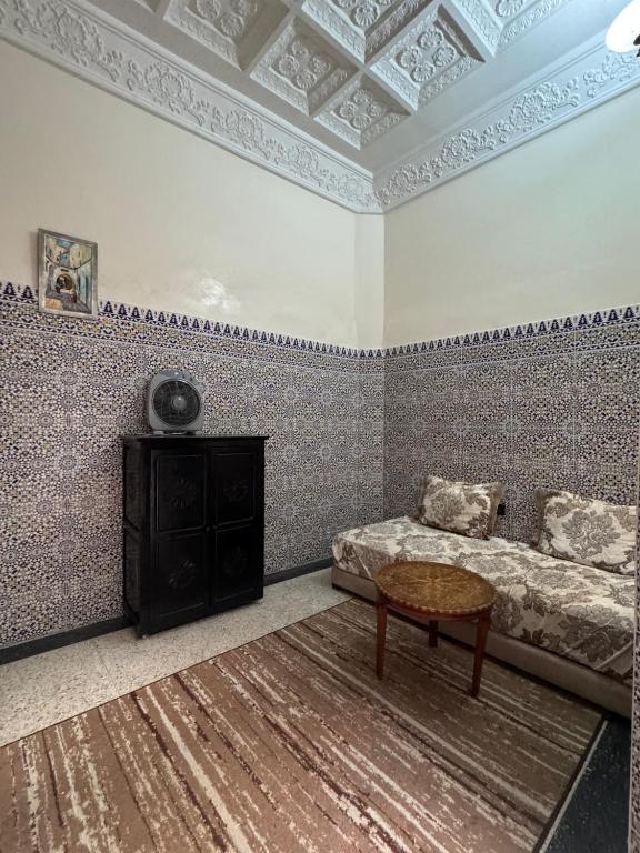 Posezení v ubytování Riad Blue Garden