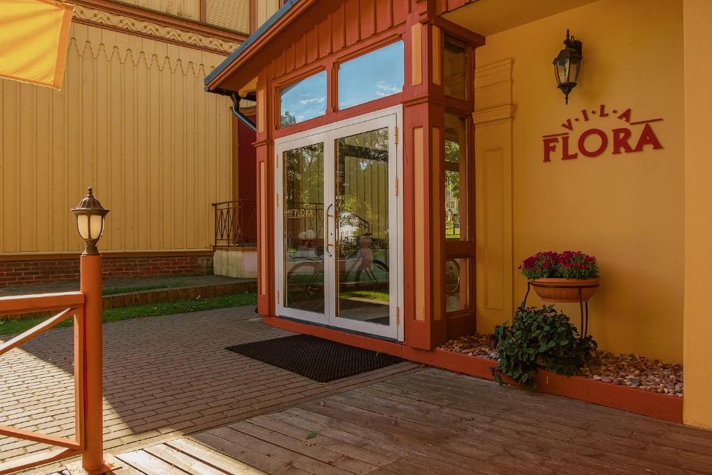 Exteriér nebo vchod ubytování Vila Flora