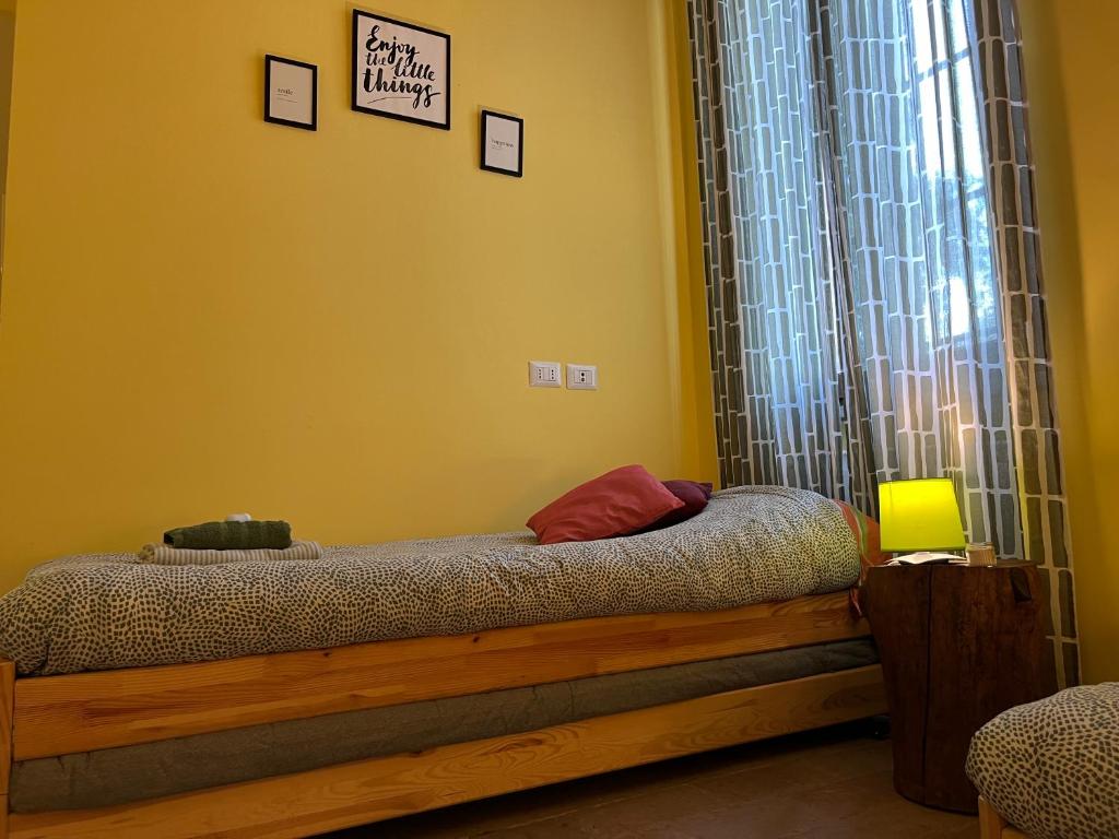 Postel nebo postele na pokoji v ubytování Escuelita Viva