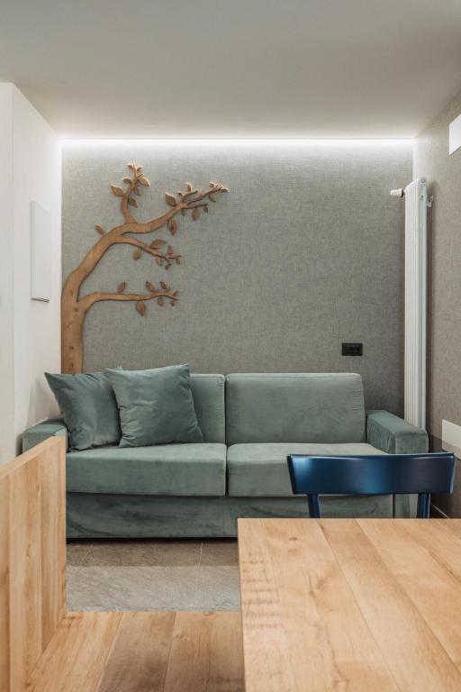 Posezení v ubytování Residence Piz Aot