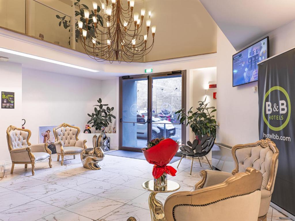 Posezení v ubytování B&B Hotel Firenze Laurus Al Duomo