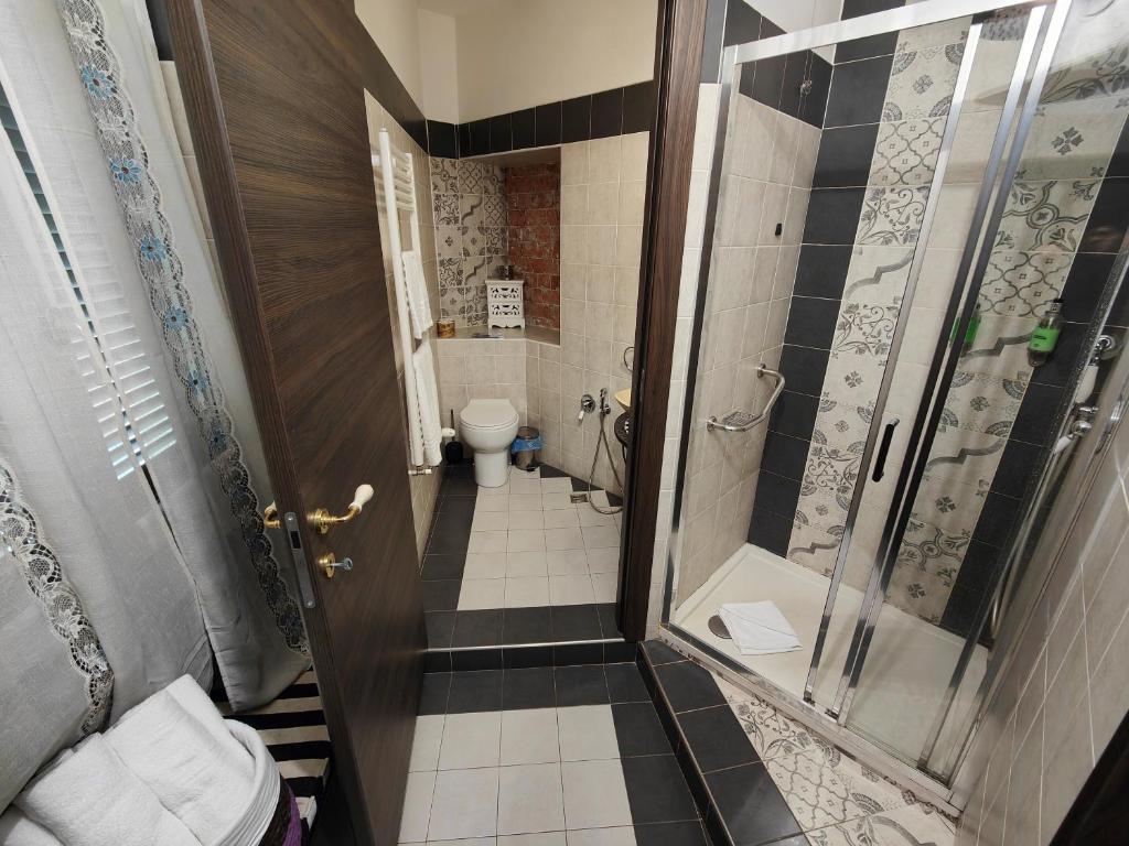 Koupelna v ubytování Aparthotel Dei Mercanti