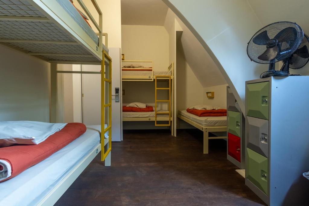 Postel nebo postele na pokoji v ubytování Hostel Uppelink