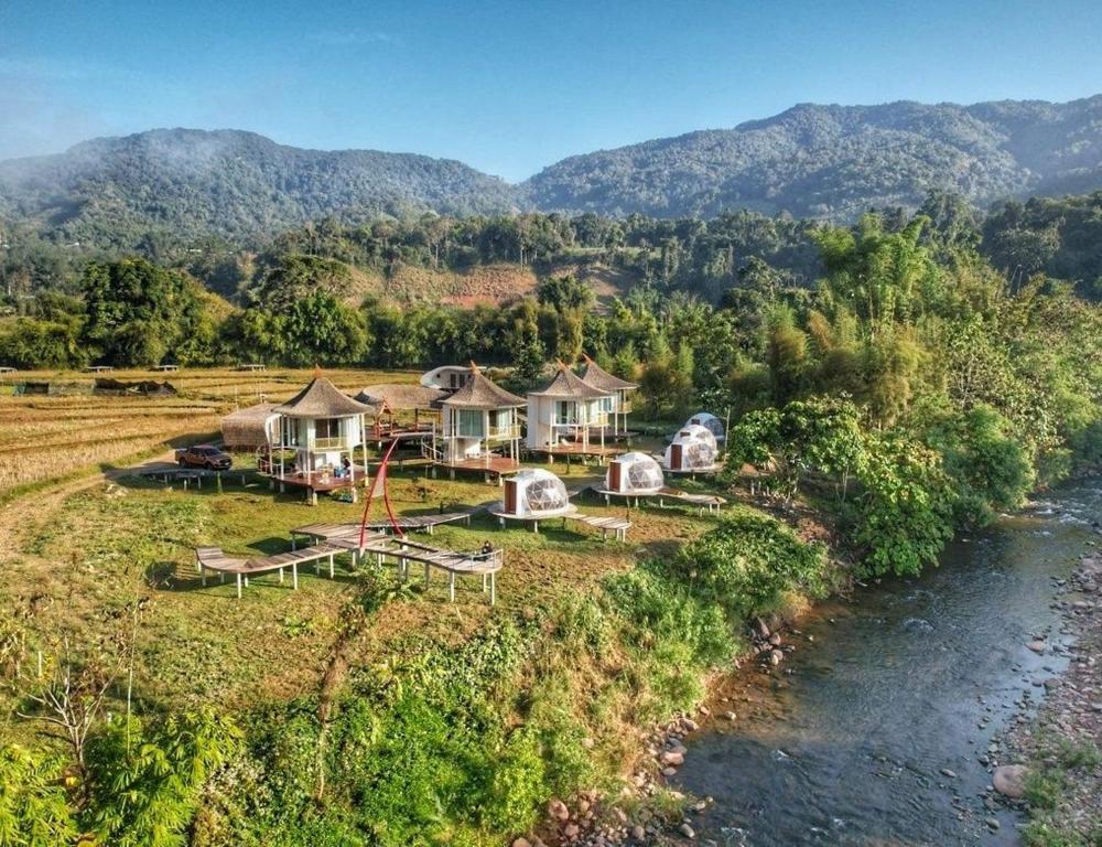 เวียงสว้า-Vieng Sava บ่อเกลือ - Chambre Double Avec Balcon