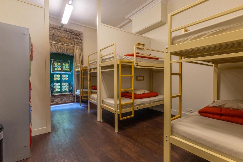 Postel nebo postele na pokoji v ubytování Hostel Uppelink