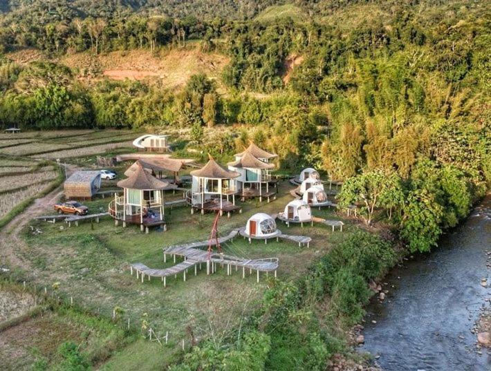 เวียงสว้า-Vieng Sava บ่อเกลือ - Chambre Double Avec Balcon