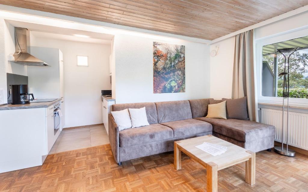 Ferienwohnungen Appartements Bergwald - テラス付きのアパート