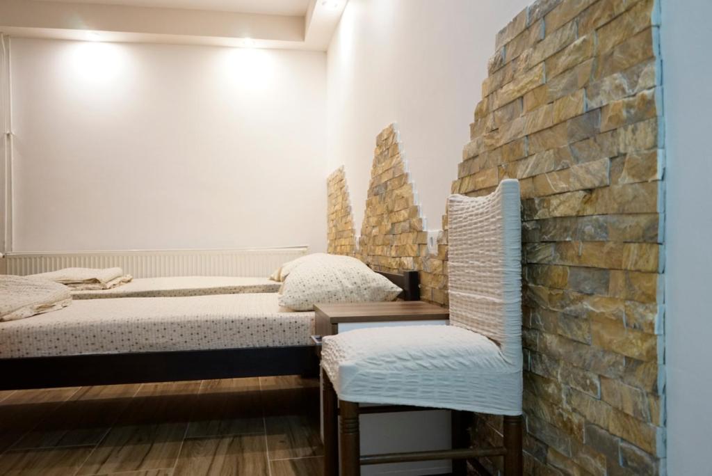 Postel nebo postele na pokoji v ubytování Sobe Jovan