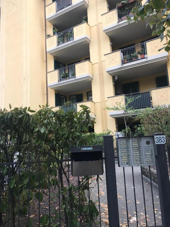 Budova, kde se apartmán nachází