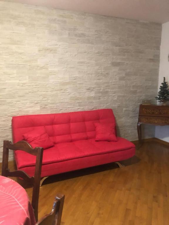 Posezení v ubytování Appartamento confortevole