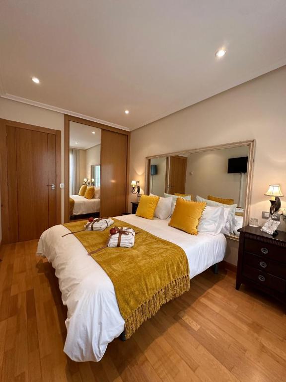 Postel nebo postele na pokoji v ubytování Clarens Guesthouse