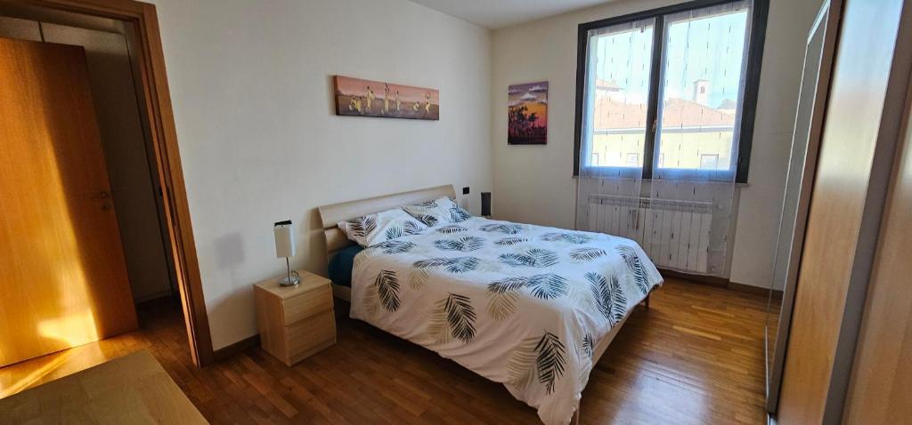 Postel nebo postele na pokoji v ubytování La chiocciola