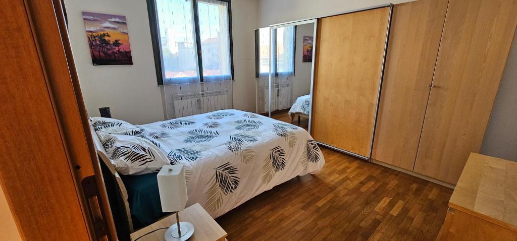 Postel nebo postele na pokoji v ubytování La chiocciola