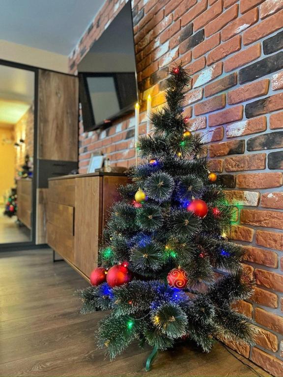 TV a/nebo společenská místnost v ubytování Top Location Apartment