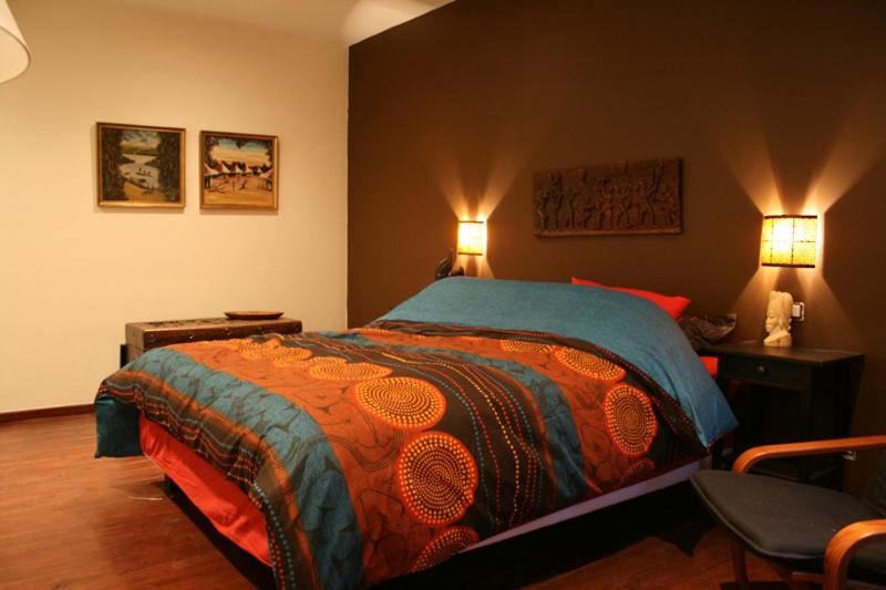 Posteľ alebo postele v izbe v ubytovaní B&B La Chapelle Au Puits