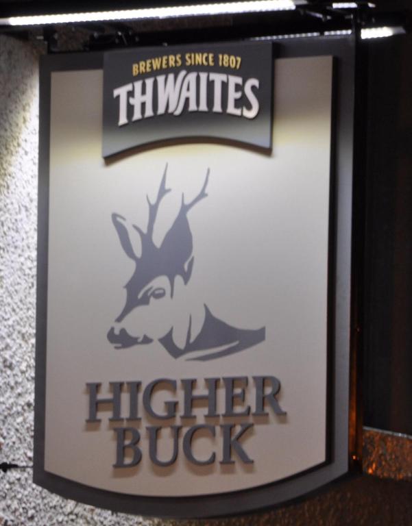 Certifikát, hodnocení, plakát nebo jiný dokument vystavený v ubytování Higher Buck Inn