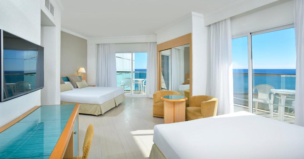 Cama o camas de una habitación en Sol Principe