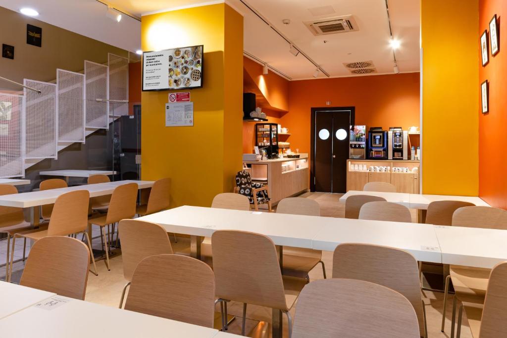 Posezení v ubytování B&B Hotel Roma Pietralata Tiburtina