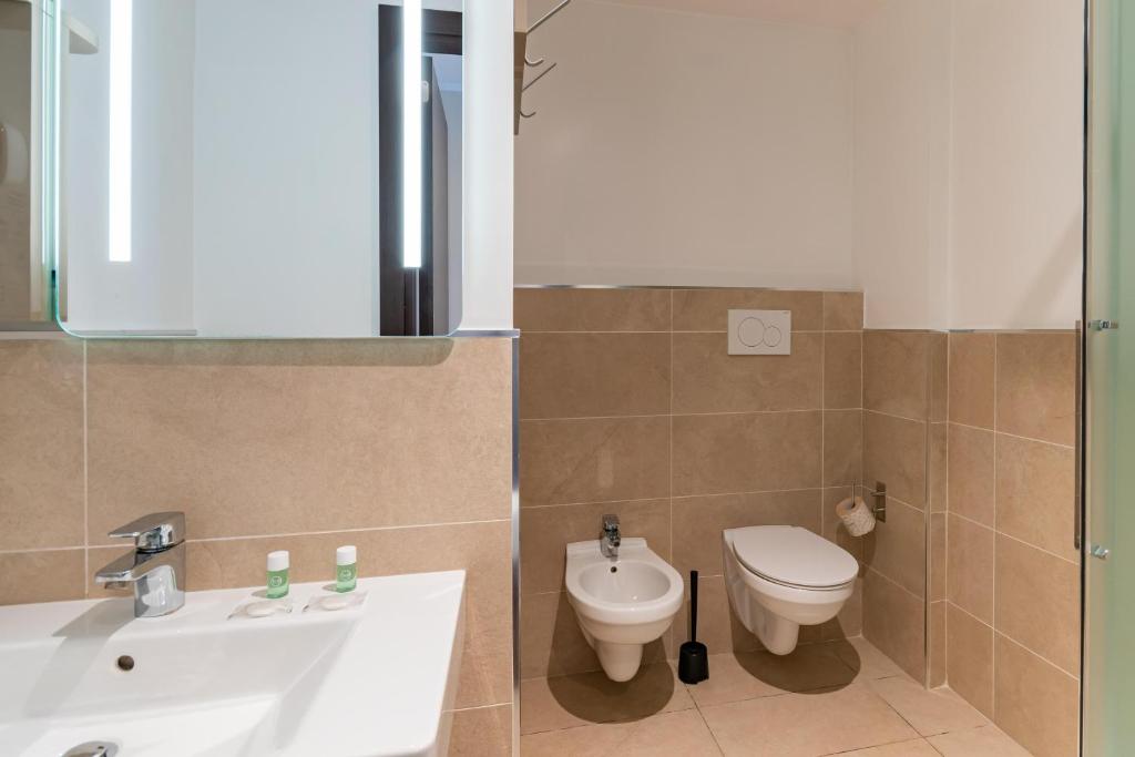 Koupelna v ubytování B&B Hotel Roma Pietralata Tiburtina