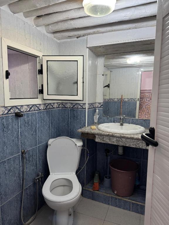 Koupelna v ubytování Yamna house