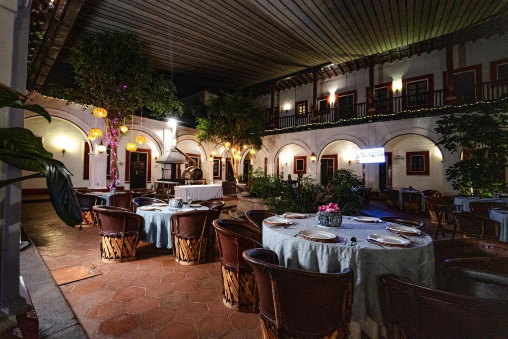 Restaurace v ubytování Best Western Plus Posada de Don Vasco