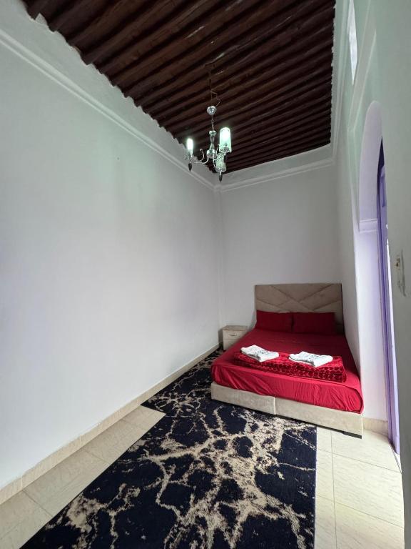 Postel nebo postele na pokoji v ubytování Yamna house