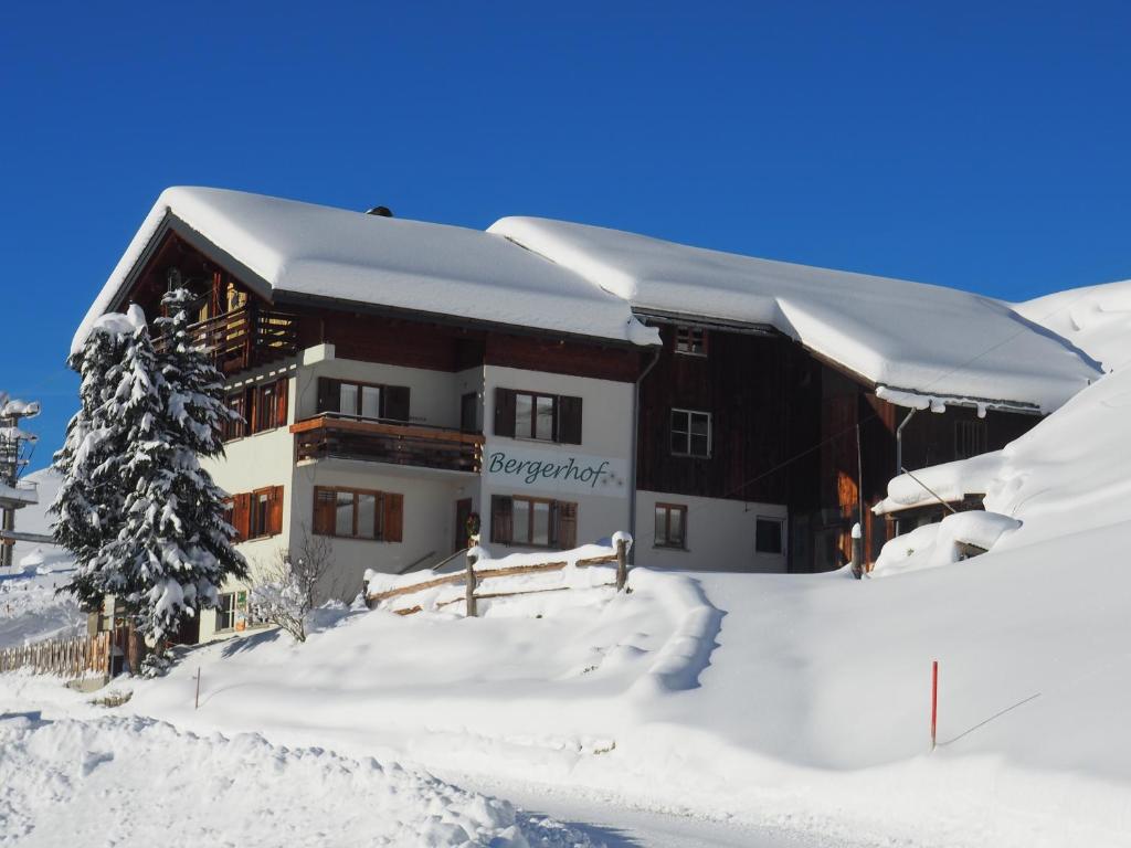 Bergerhof Fontanella v zimě