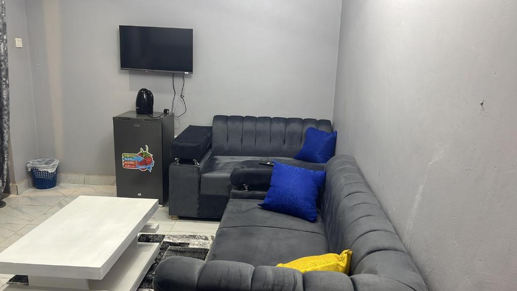 Posezení v ubytování La vue suites