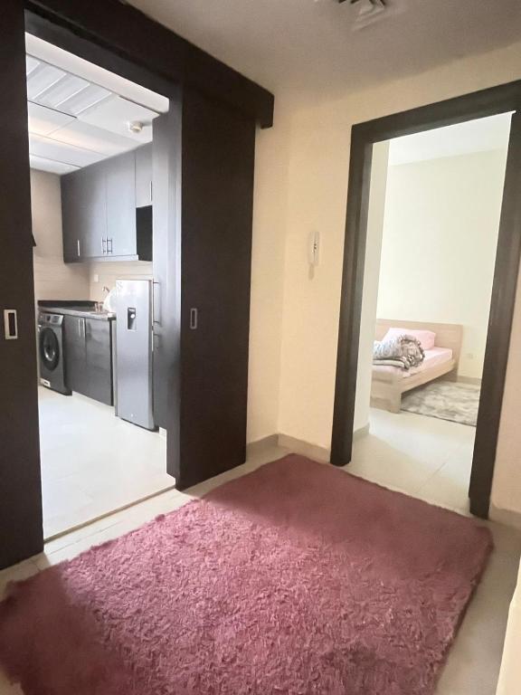Voodi või voodid majutusasutuse Waterfront comfort appartmentشقة بانوراما إطلاله على البحيرة toas