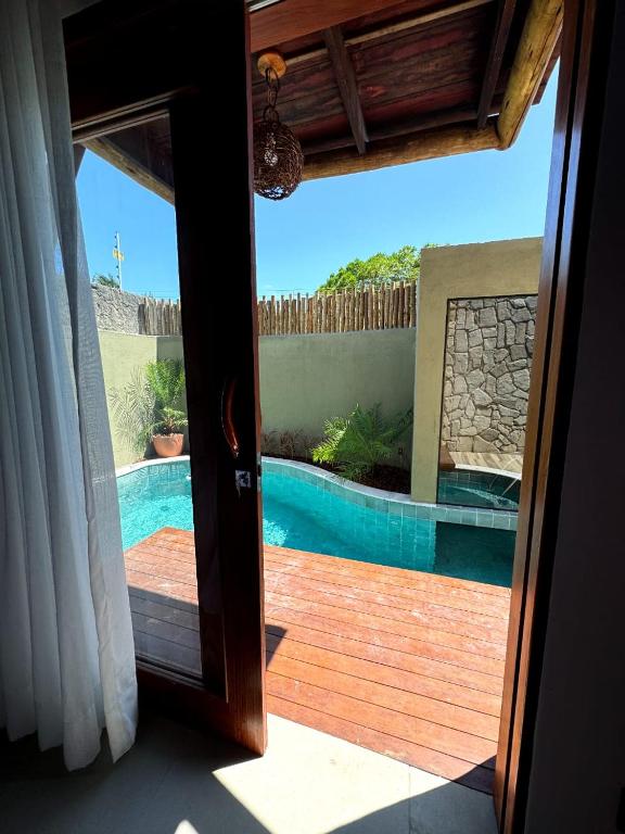 Bassein majutusasutuses Malie Bangalô - Beach Tênnis - Sauna - Praia de Tabuba, Alagoas või selle lähedal