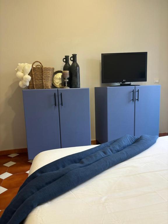 Posteľ alebo postele v izbe v ubytovaní Vesuvio House