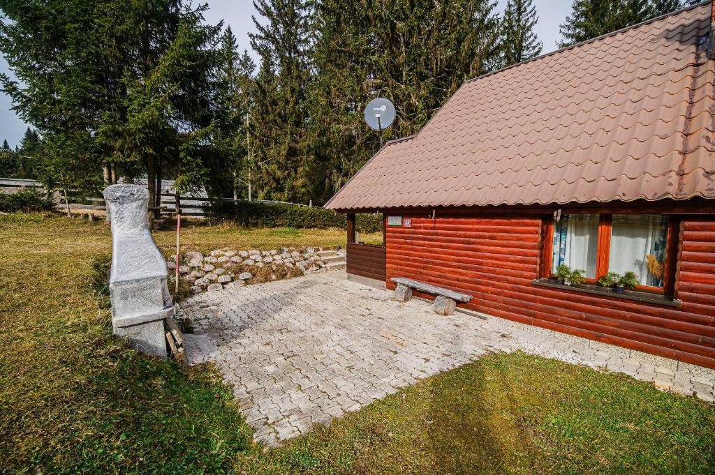 Zahrada ubytování Cottage of Rising Sun