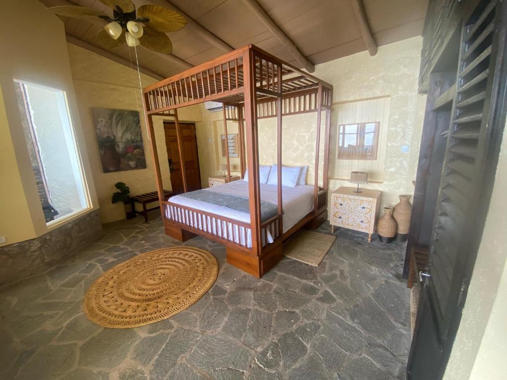 Letto o letti in una camera di Green Fig Resort & Spa