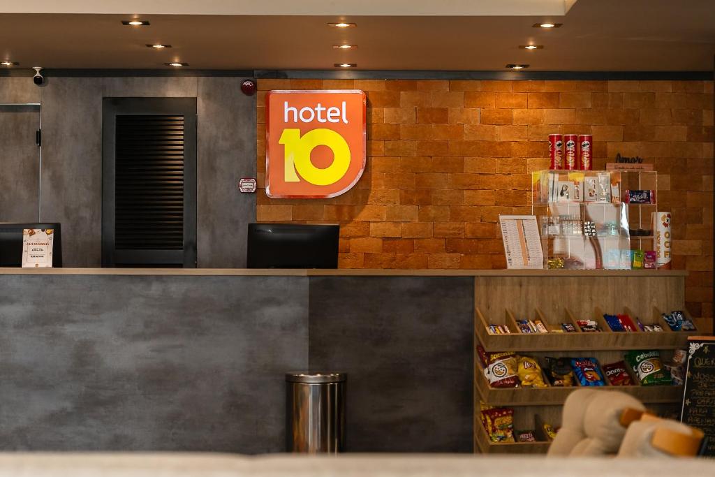 Certifikát, hodnocení, plakát nebo jiný dokument vystavený v ubytování Hotel 10 Ponta Grossa