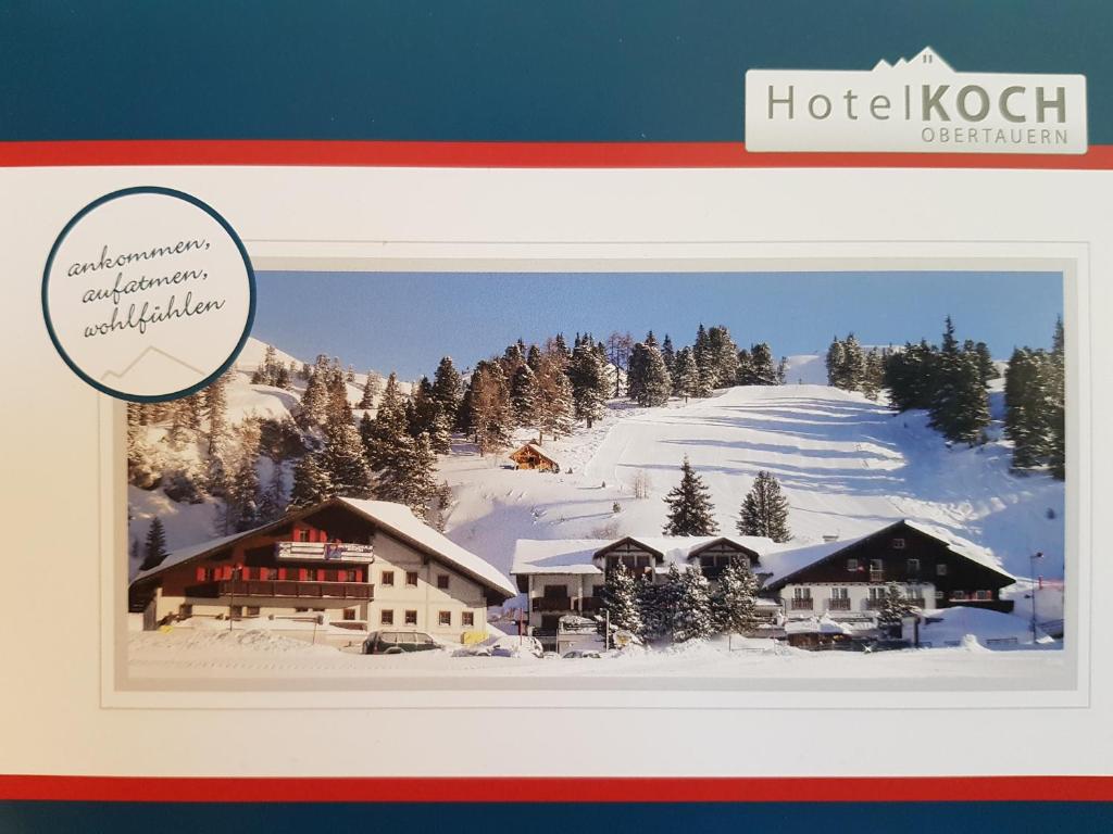 Hotel Koch v zimě