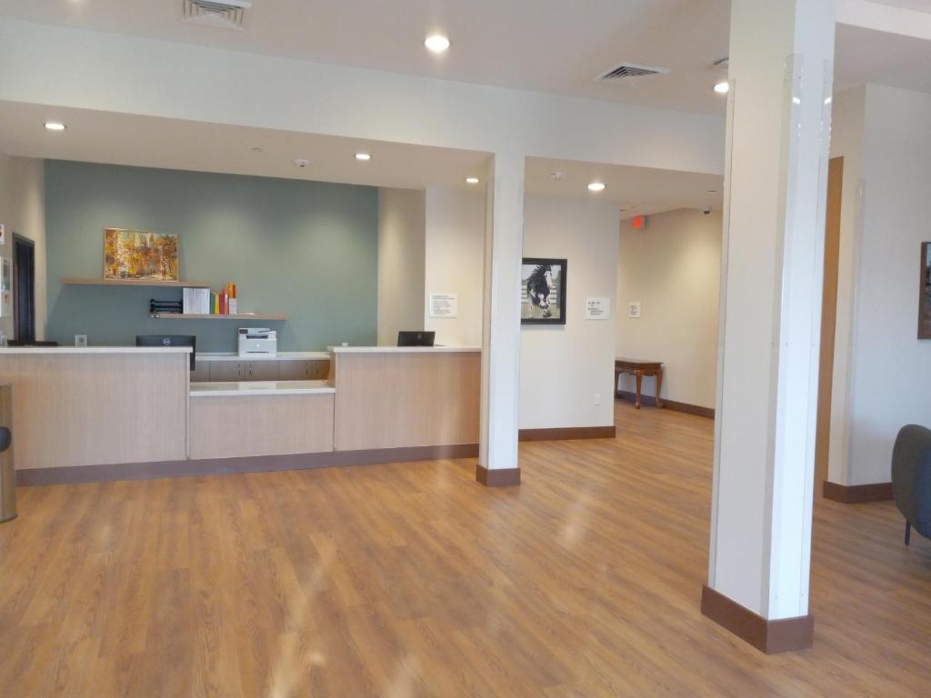 Vstupní hala nebo recepce v ubytování Radisson Hotel Pendleton Airport