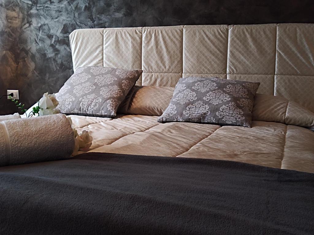 Postel nebo postele na pokoji v ubytování TWIN HOUSE