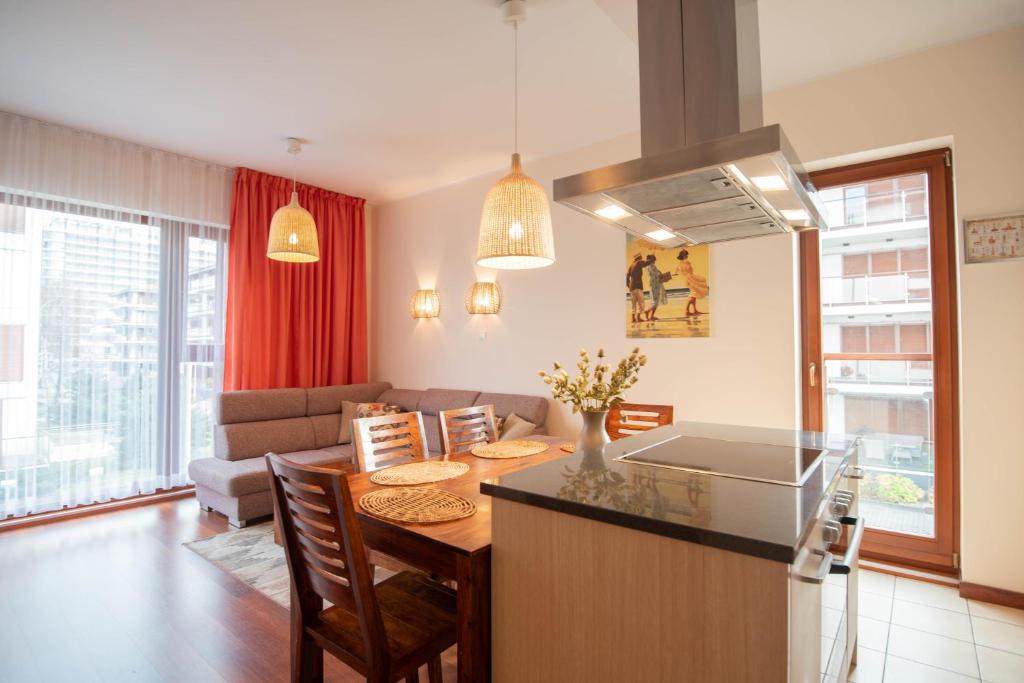 Apartamenty Na Wyspie - Baltic Park - Apartamenty z sypialnią i parkingiem - ul Uzdrowiskowa 24-34 - One-Bedroom Apartment