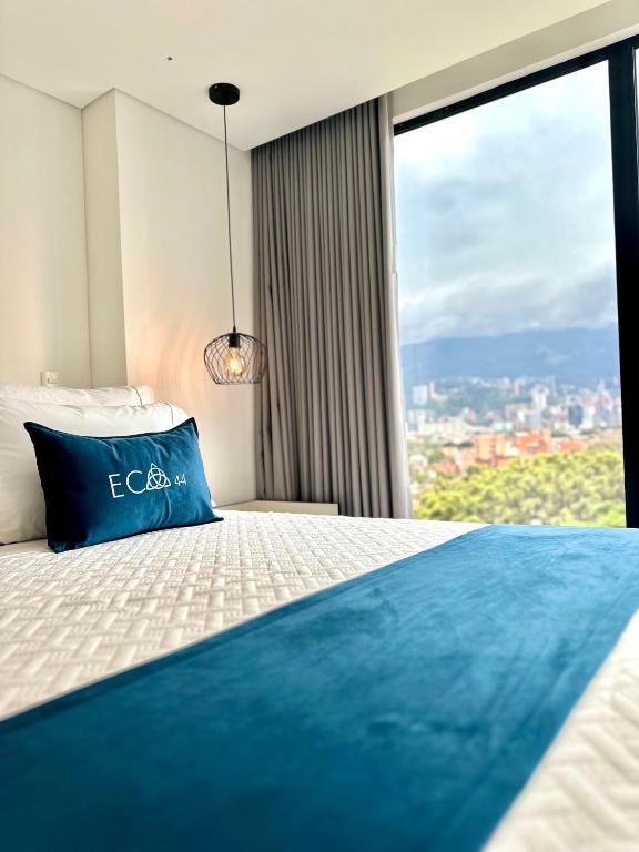 Postel nebo postele na pokoji v ubytování Hotel ECO 44